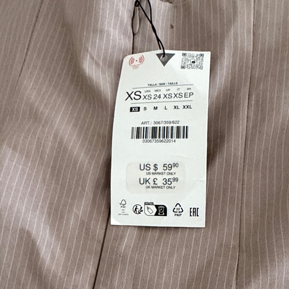 Zara Short Strapless Dress - Picture 16 of 16
